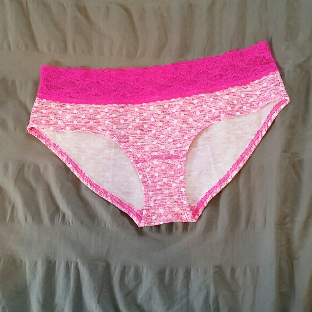 Victoria Secret pink low rise hip hugger panty