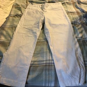 Miraclesuit white capri pants