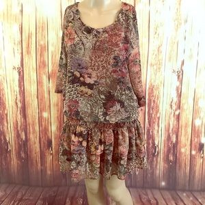 ⛔️SOLD⛔️ Mango Fall Color Mini Dress