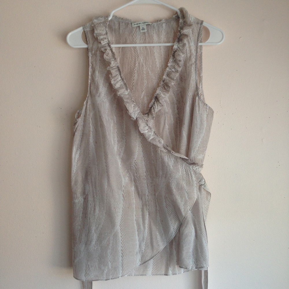 Banana Republic Wrap Blouse