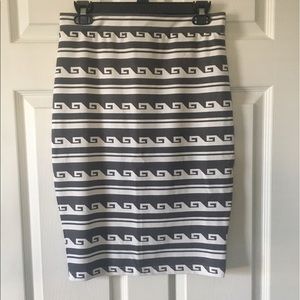 🆕Aztec Print Pencil Skirt