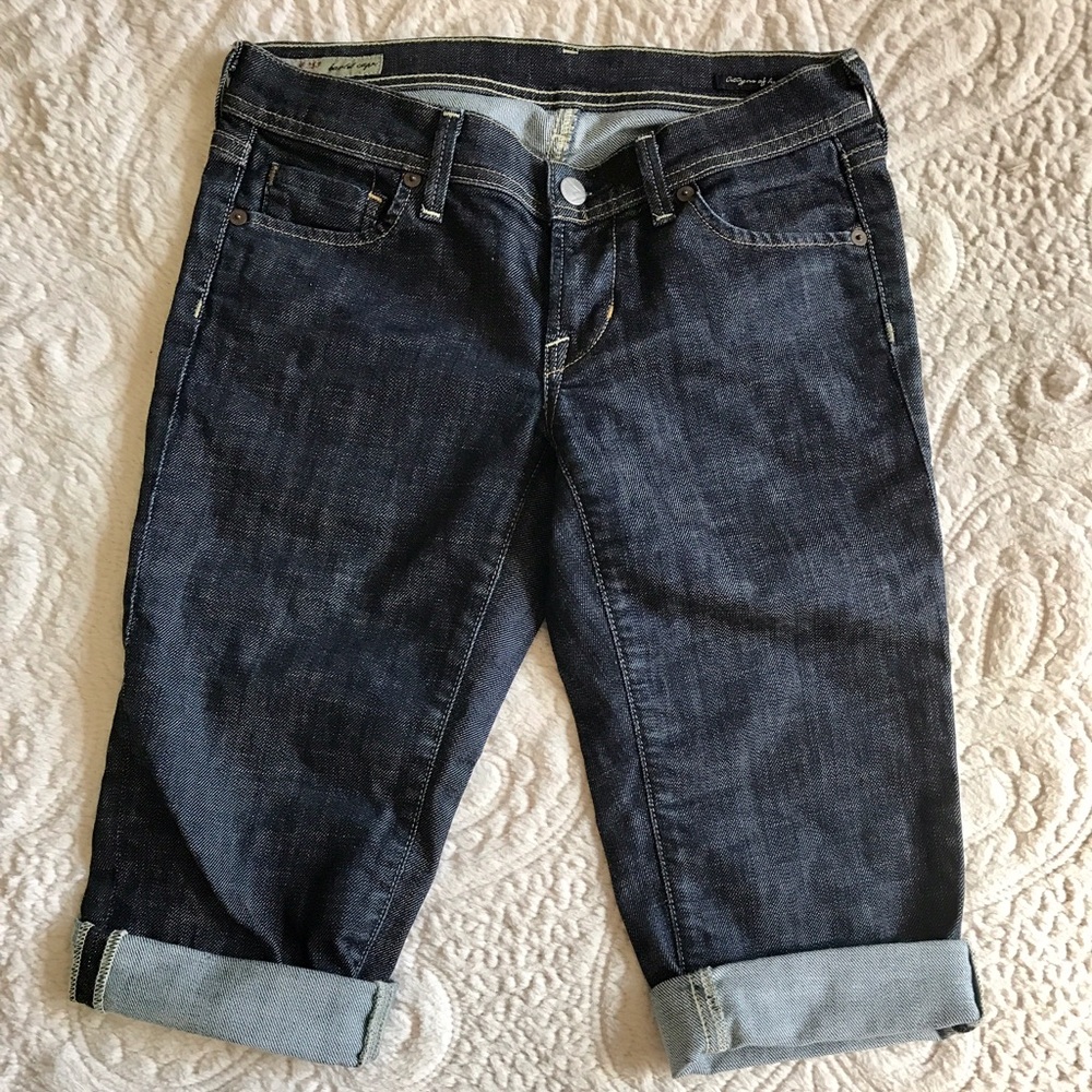 Citizens of Humanity Denim Capri Shorts
