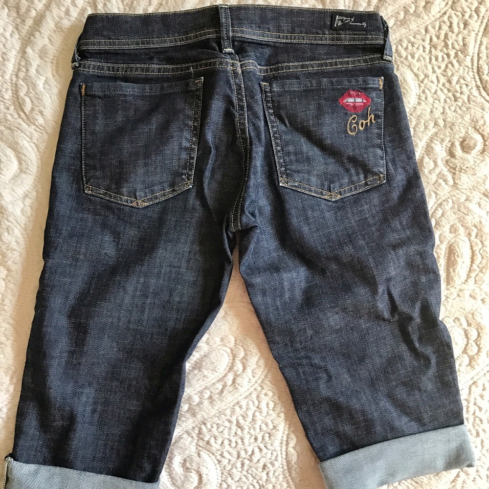 Citizens of Humanity Denim Capri Shorts - Picture 2 of 6