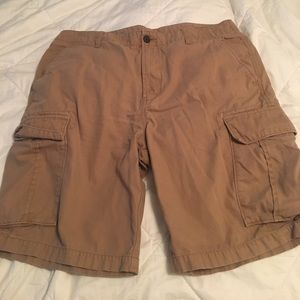 cargo shorts ( tan ) size 38