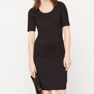 Pea in the Pod - Side Ruched Maternity Dress
