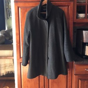 Ellen Tracy wool swing coat