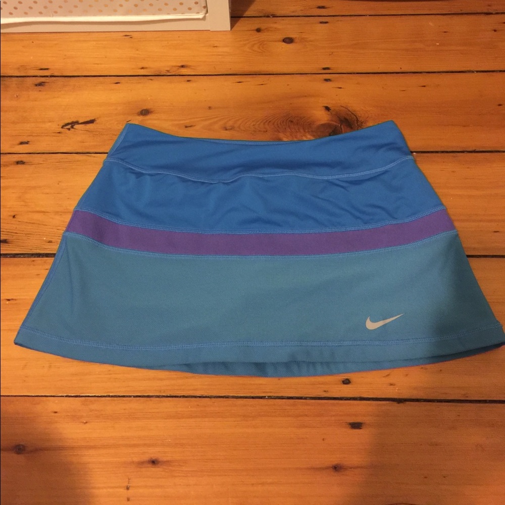 Blue Nike skirt