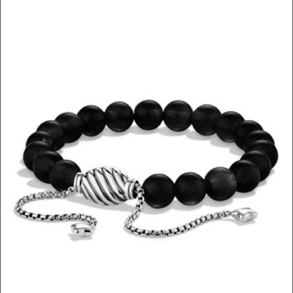David Yurman Spiritual Beads' Bracelet - Onyx