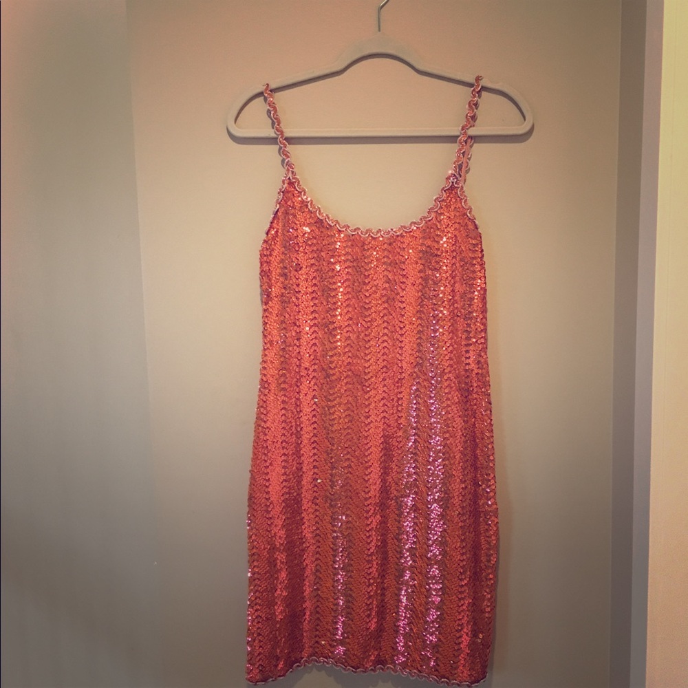 Sequin mini dress