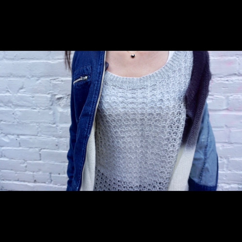 Grey sweater