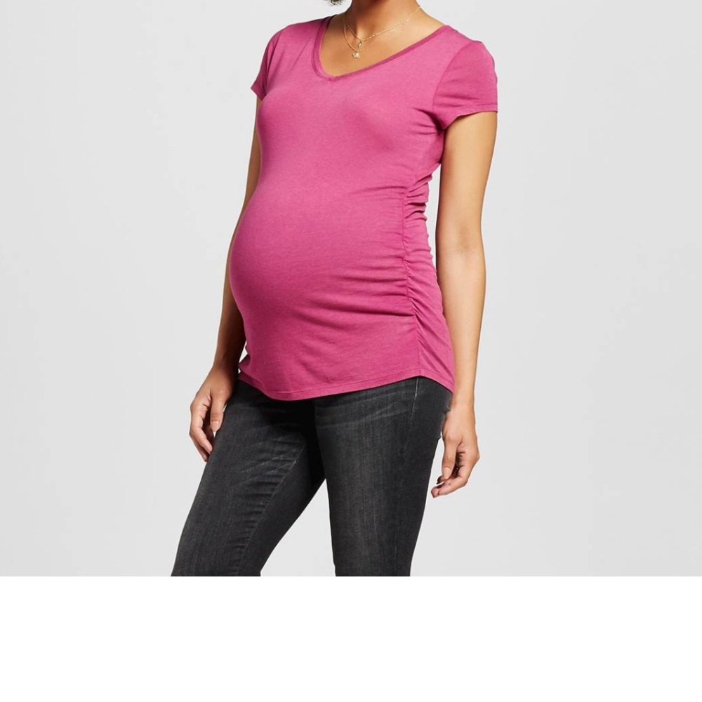Maternity V-Neck Tee