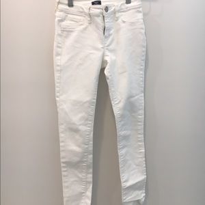 Girls Gap Skinny White Jeans