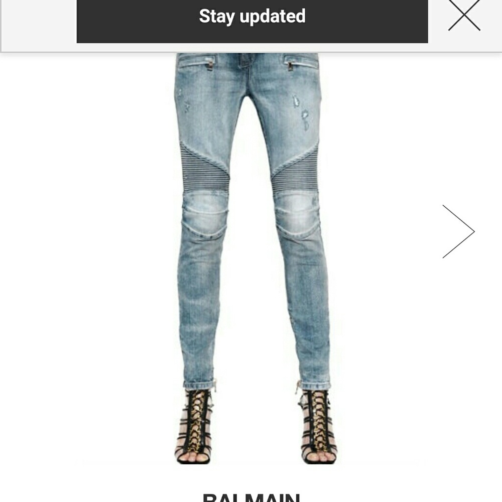 Super sexy biker jeans!