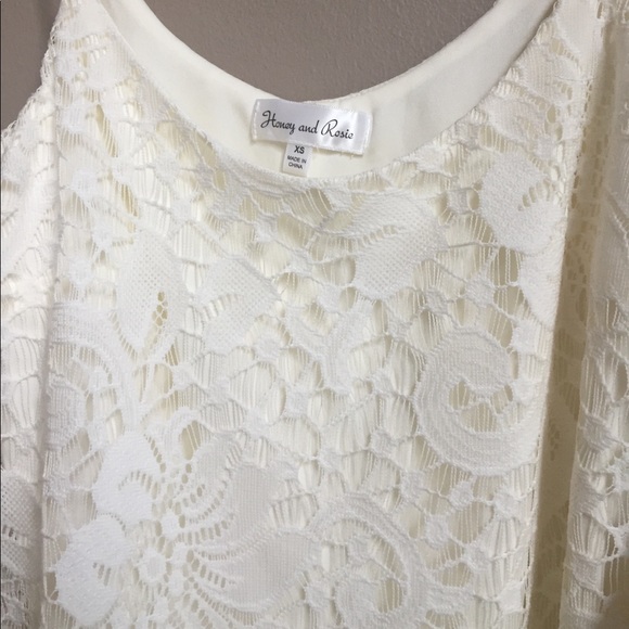 White Lace Shift Dress (BRAND NEW) - Picture 3 of 3