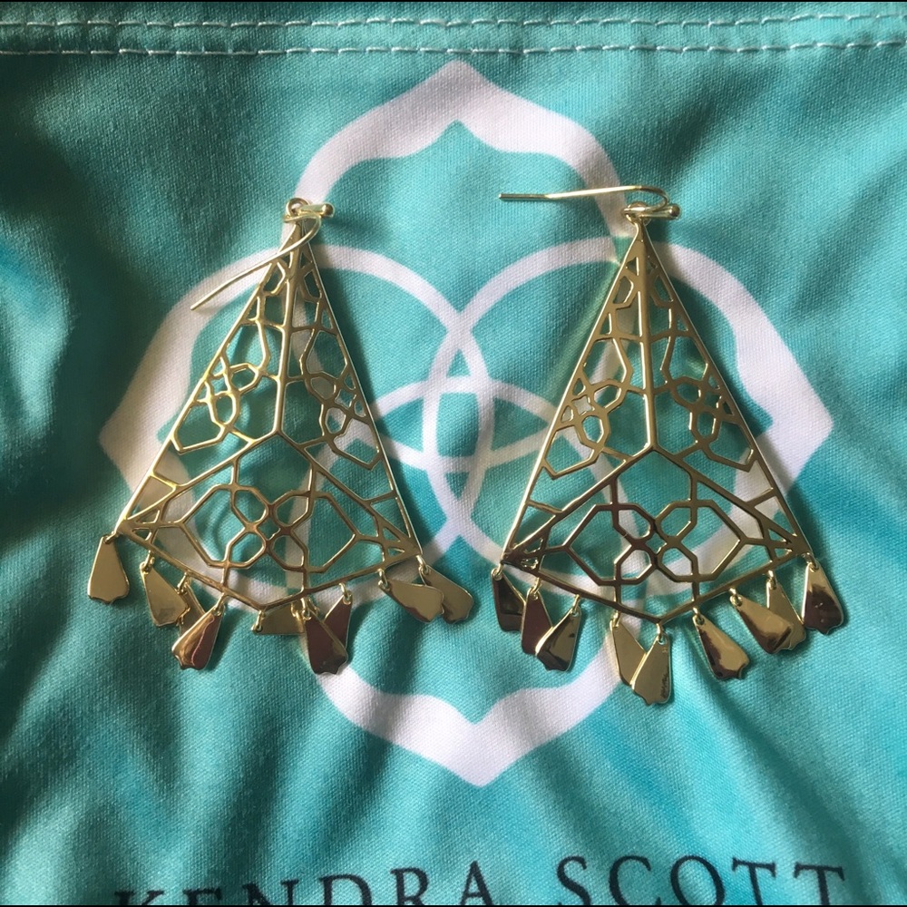 Kendra Scott Sami Earrings in Goldtone