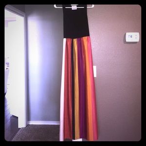 Adorable, colorful maxi dress