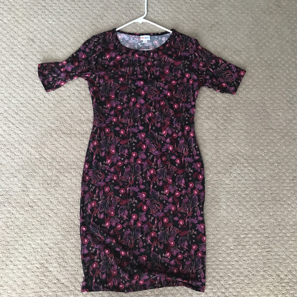 LuLaRoe Julia dress sz M