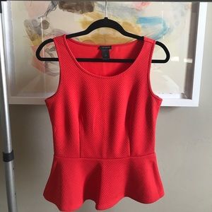 Ann Taylor Peplum Top
