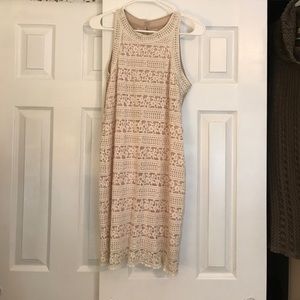 Ivory lace dress
