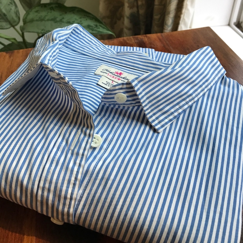 J. Crew Perfect Stretch Shirt