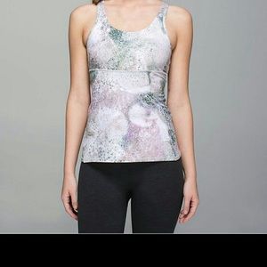 Lululemon Crossback Tank - Sugar Crush Multi