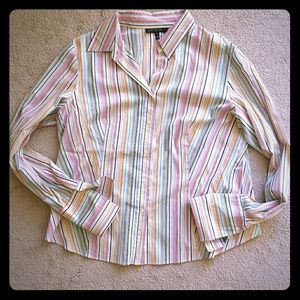 Lafayette 148 button down shirt size 16