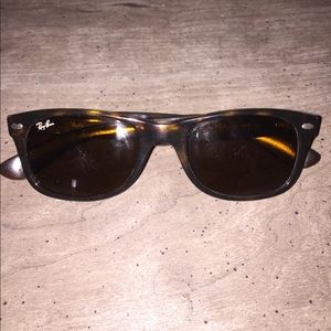 Ray-Ban tortoise shell sunglasses