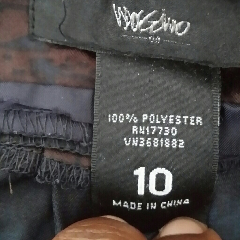 Beautiful Purple Ombre Silky Skirt - Picture 3 of 4