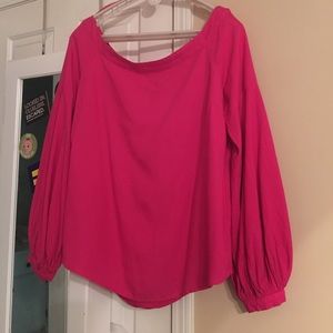 Off the shoulder beautiful Anthropologie blouse