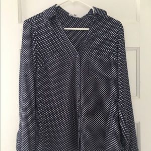 Express portofino button up blouse