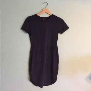 Windsor navy blue suede dress