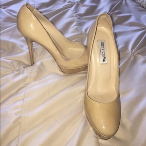 Jimmy Choo nude pump