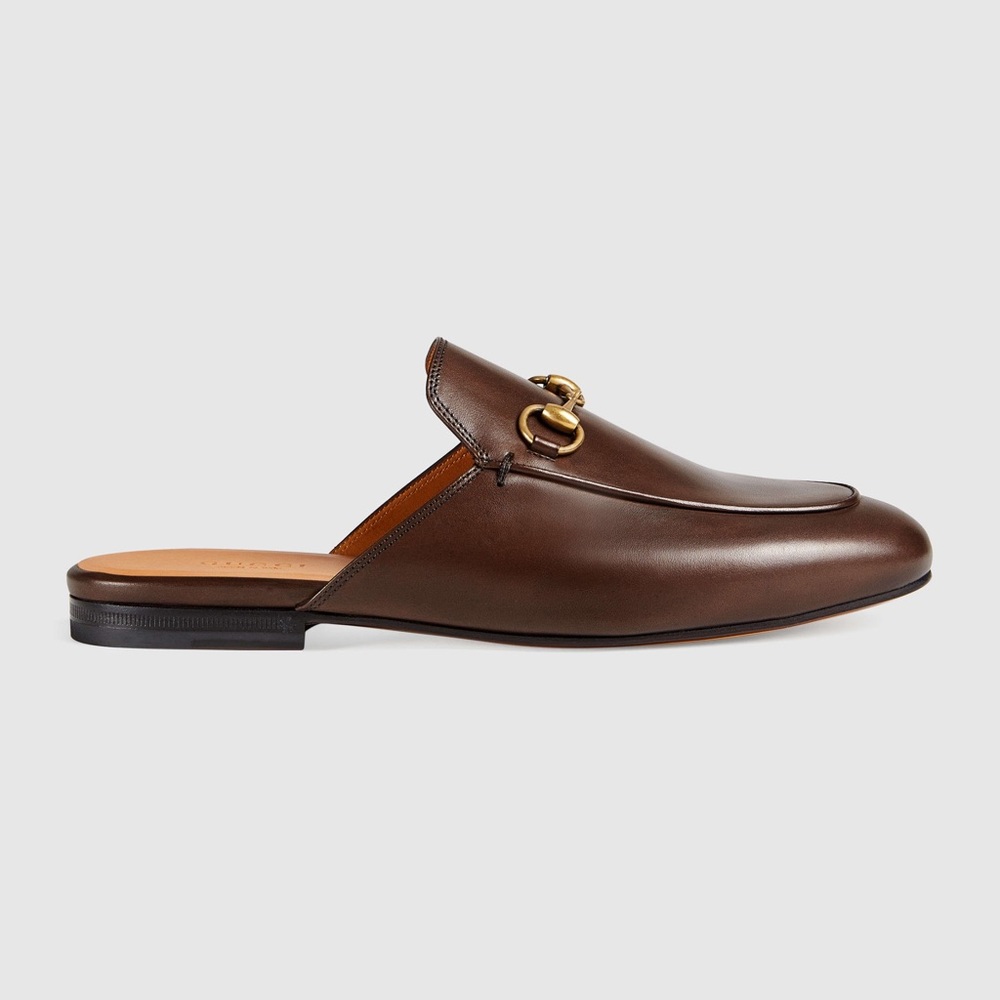 GUCCI Princetown Leather Slipper