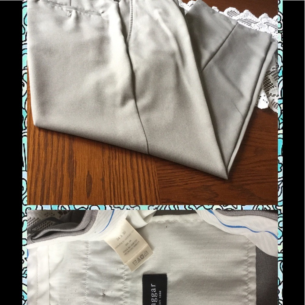 👖SOLD Men's Light Gray Dress Slacks 34x30