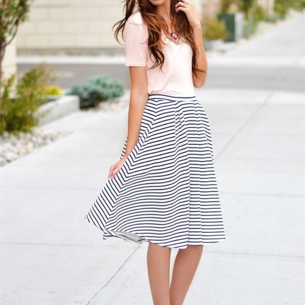Pleated skirt
