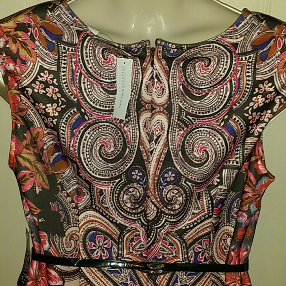New York & Co Paisley Dress - Picture 3 of 8