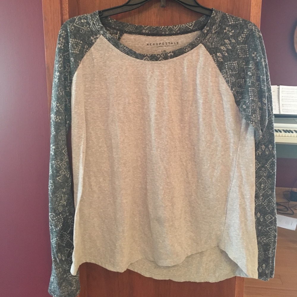 Grey Long Sleeve Shirt