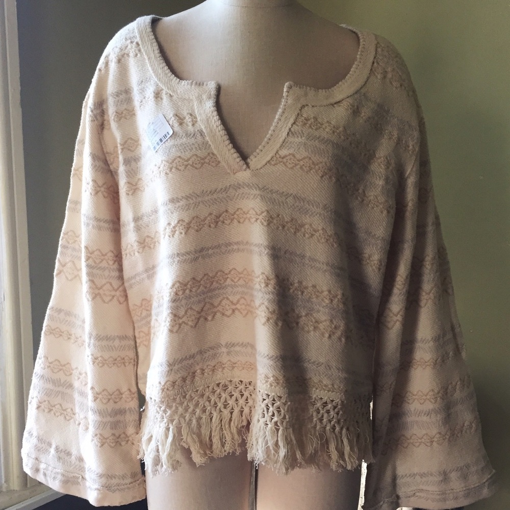 NWOT Free People Over Sized Sweater