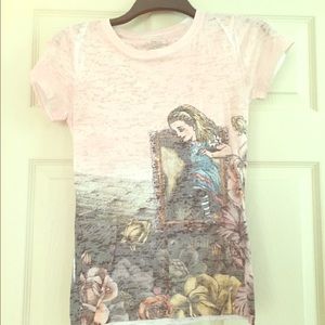 Alice in Wonderland Printed Tee