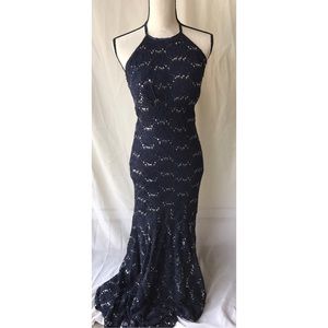 🌟NEW LISTING🌟 Blue sequin Lacey dress