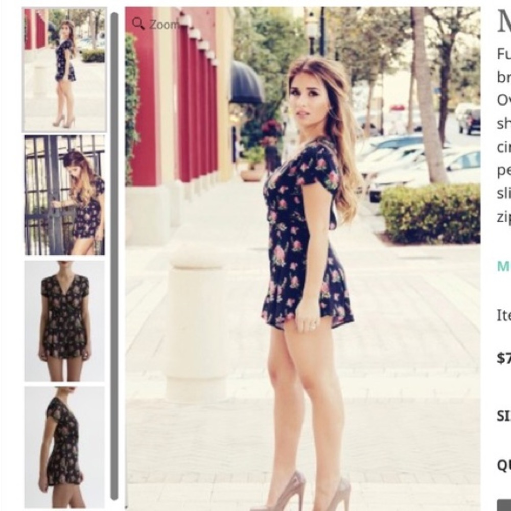 Kittenish Maria Elena Romper