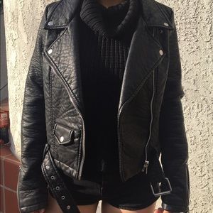 Nasty Gal Vegan Leather Jacket