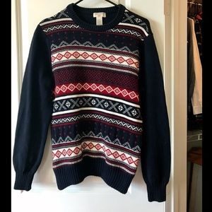 Dockers patterned sweater.