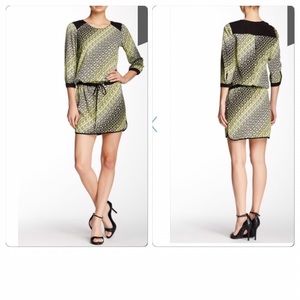 Hale Bob Printed Drawstring Dress