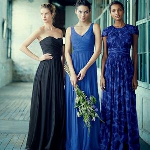 J. Crew Arabelle Silk Chiffon Dress