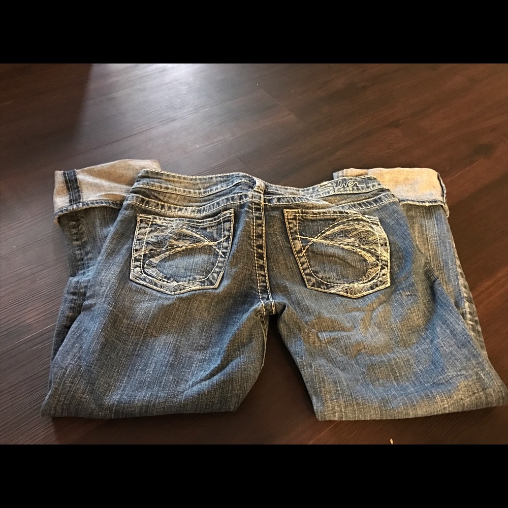 Silver, Tuesday Capris