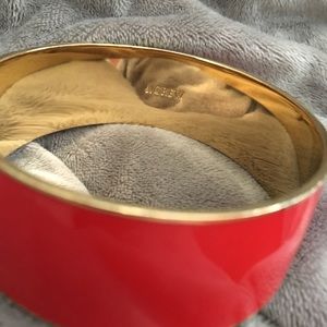J. Crew red & gold bangle - FREE WITH PURCHASE