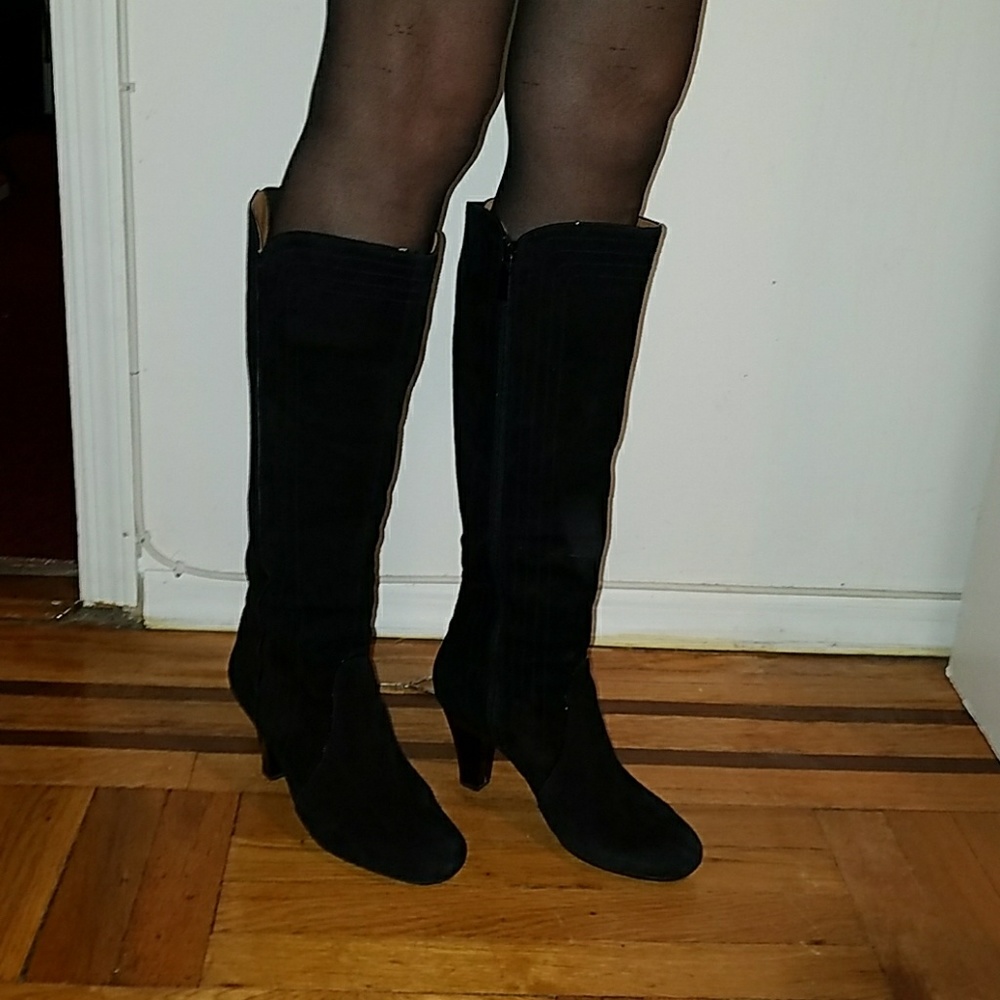 Ladies Clarks ArtisanKnee High Leather suede boots