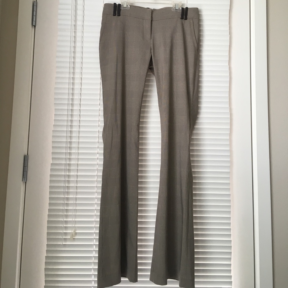 Guess Collection Houndstooth Pant in Brown, sz 6