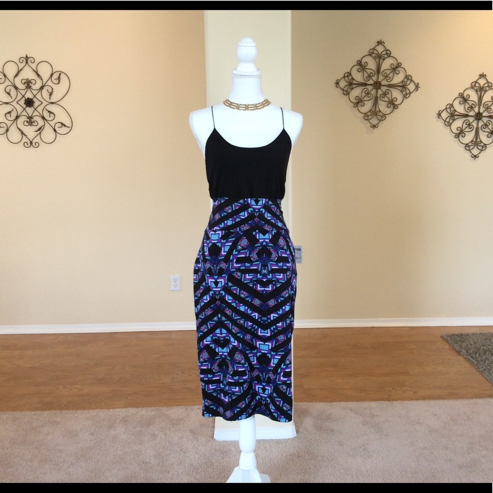 🕸Print Pencil Skirt 🕸 XL